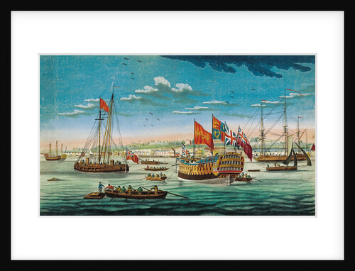A view of His Majesty's dockyard at Chatham by John Cleveley