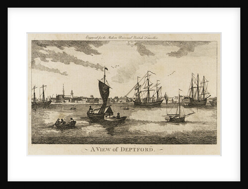A View of Deptford. Engraved for the Modern Universal British Traveller by Unknown