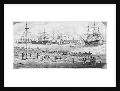 A plan of His Majesty's dock yard at Portsmouth 1774 by unknown