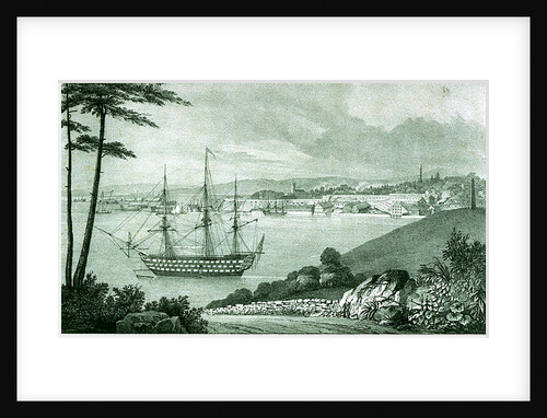 Devonport from Maker Heights by George Rowe