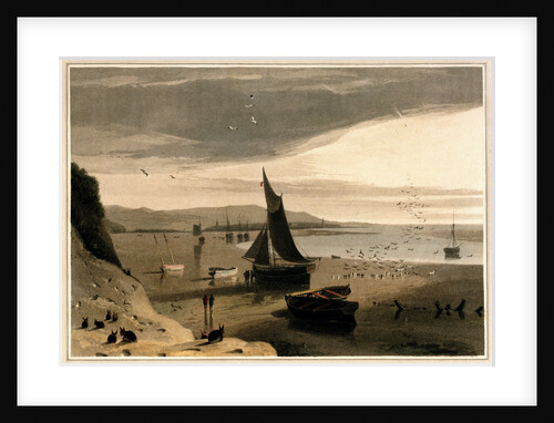 View near Hoyle-lake, Cheshire by William Daniell