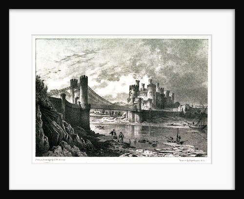 Conway Bridge & Castle by George Pickering