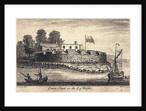 Cowes Castle in the Isle of Wight by J Armstrong