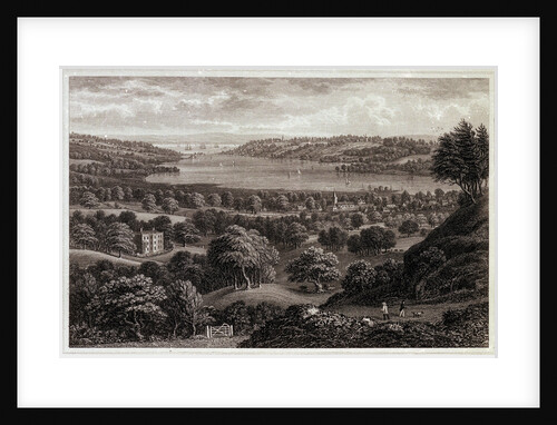 View from Nunwell Down by George Brannon