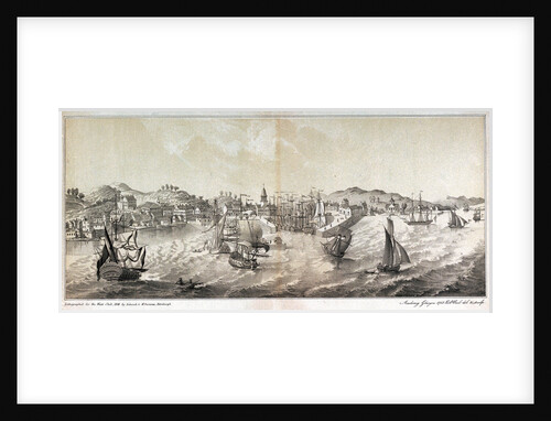 A view of Greenock 1768 by unknown