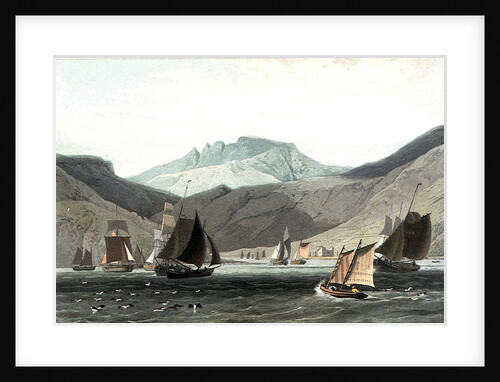 Loch Ranza - Isle of Arran by William Daniell
