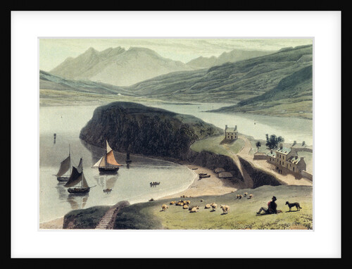Portree on the Isle of Skye by William Daniell