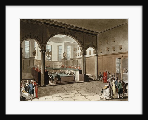 Doctors commons by Thomas Rowlandson