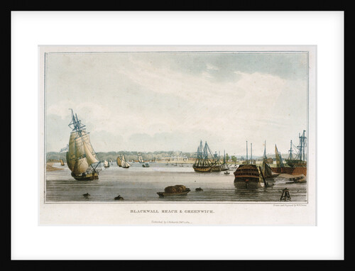 Blackwall Reach & Greenwich by W.H. Timms