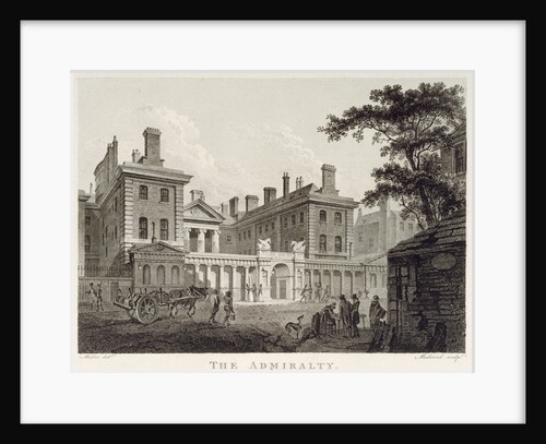 View of the Admiralty by Thomas Medland