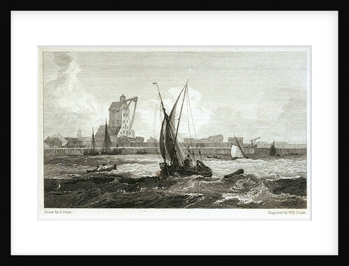 Mast House, Blackwall by William Bernard Cooke
