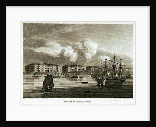 The West India Docks by Matthews