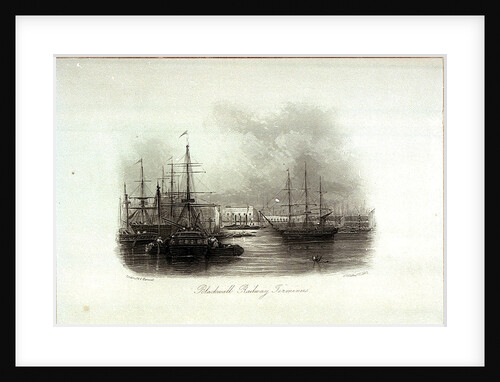 Blackwall Railway Terminus by J. & F. Harwood