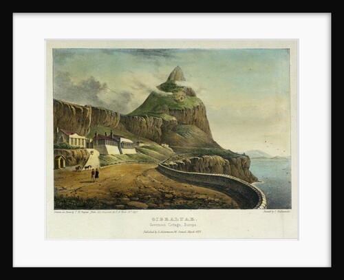Gibraltar. Governor's Cottage, Europa by H.A. West