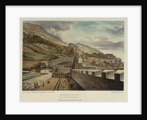 Gibraltar. From the North Bastion by H.A. West