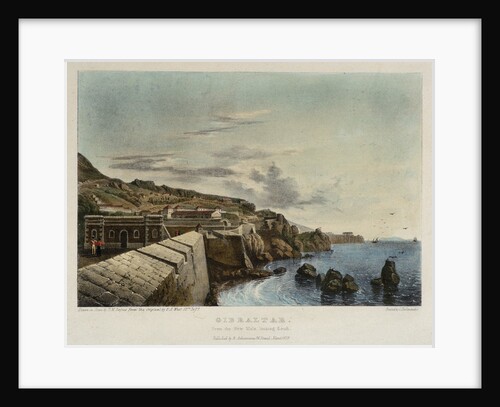 Gibraltar. From the New Mole, looking south by H.A. West