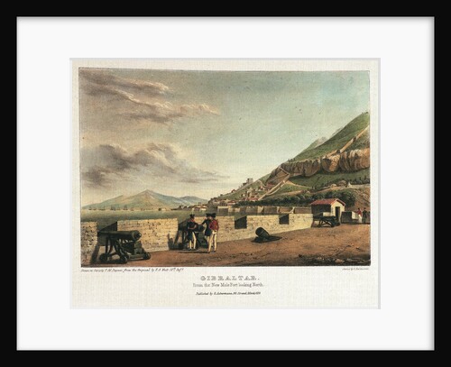 Gibraltar. From the New Mole Fort looking sorth by H.A. West