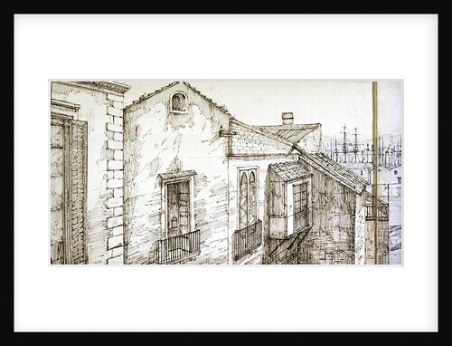 Panoramic view of Naples by Antonio Senape