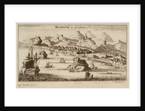 Maskatae in Arabien by Jan Peeters