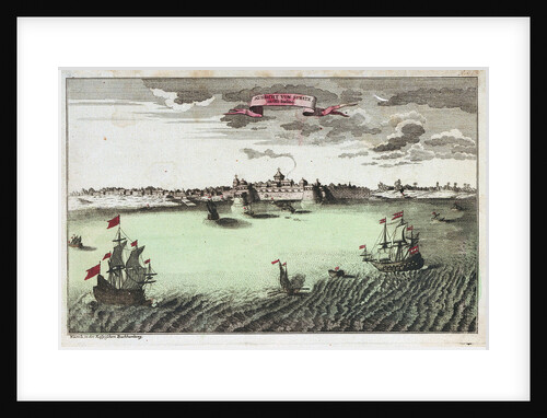 View of Surat, East India by Raspischen