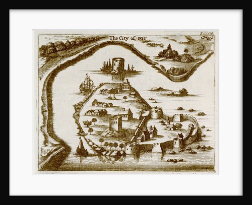 The city of Diu by Baldaeus