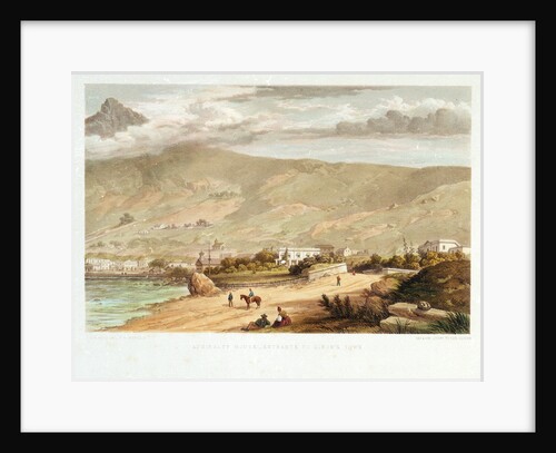 Admiralty House - Entrance to Simon's Town by Thomas William Bowler