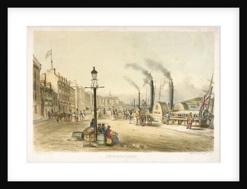 Steamboat Wharf by Matthews
