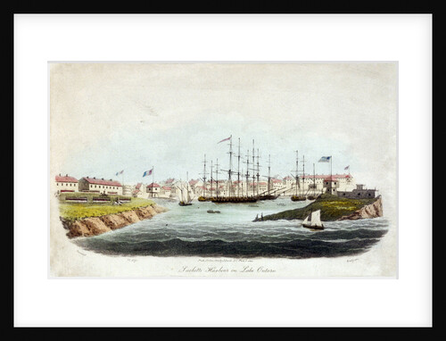 Sacketts Harbour on Lake Ontario by Juvenal