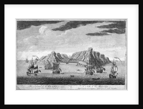 The island of St Helen by Jan van Ryne