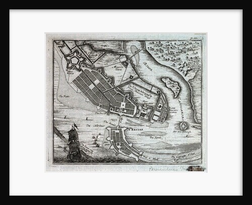 Plan of Recife by unknown