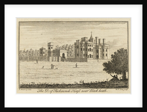 The Duke of Richmonds House near Blackheath [Vanbrugh Castle] by J.Armstrong Armstrong