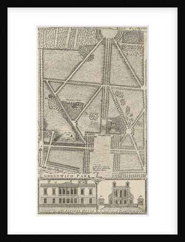 Greenwich Park for the London Magazine by I.M.