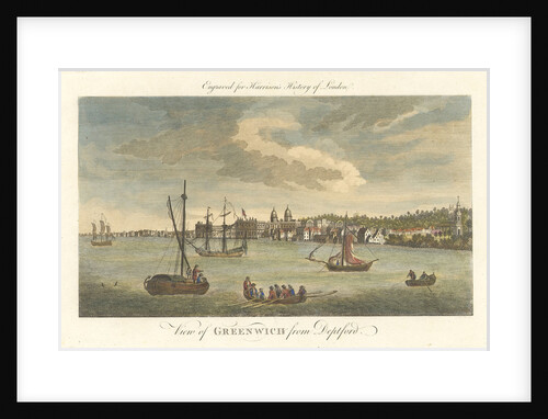 View of Greenwich from Deptford by unknown