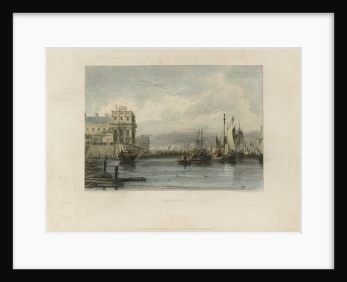 Greenwich (Greenwich Hospital and River Thames) by Augustus Wall Callcott