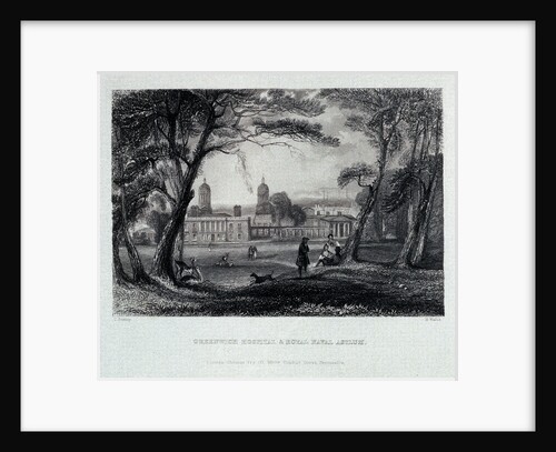 Greenwich Hospital & Royal Naval Asylum by Charles Bentley
