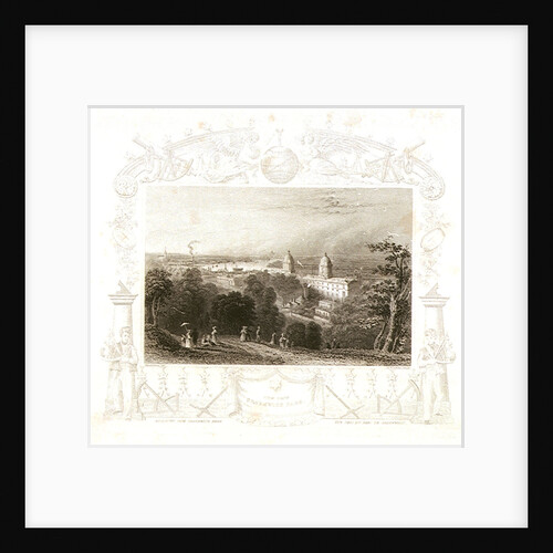 View from Greenwich Park by Henry Tombleson