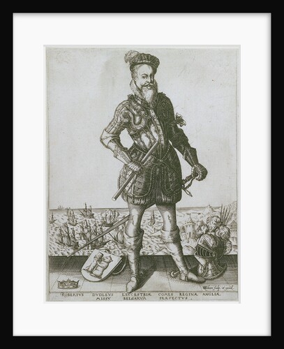Robert Dudley, 1st Earl of Leicester (1532-1588) by Cornelis van Sichem
