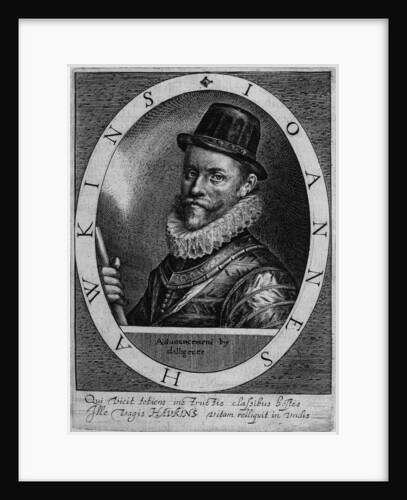 Admiral Sir John Hawkins (1532-1595) by Willem van de Pass(e)