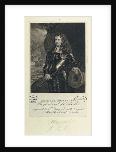 Admiral Montague by Peter Lely