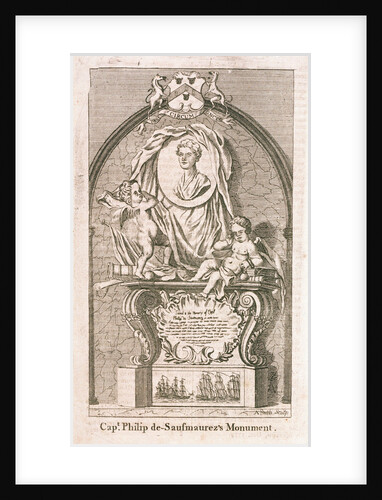 Captain Philip de Sausmaurez's monument by A. Smith