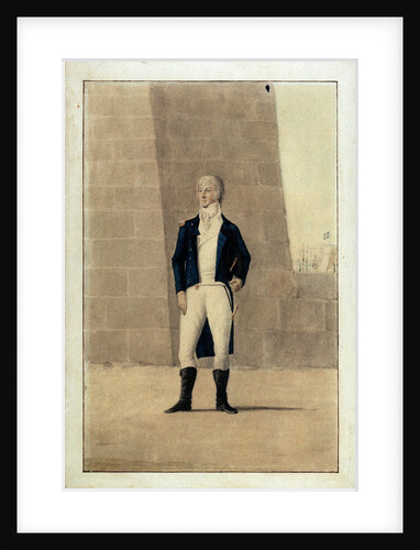 Unknown gentleman wearing officer's uniform of 1795-1812 by unknown