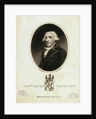Captain Sir Chas Saxton by James Northcote