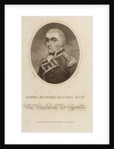 James Richard Dacres, Esq, Vice Admiral of the Red Squadron by R. Page