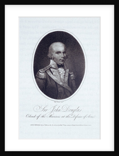 Sir John Douglas, Colonel of the Marines at the Defence of Acre by Edward Orme