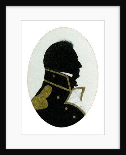 Captain la Penotiere [Lapenotiere] HMS 'Pickle' Silhouette by unknown