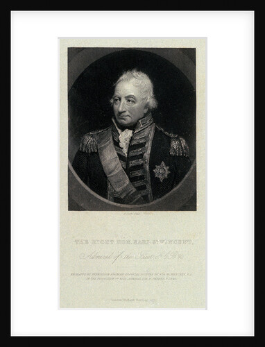 The Right Hon. Earl St. Vincent, Admiral of the Fleet, G.C.B. &c. by William Beechey