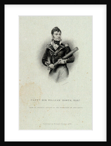 Captain Sir William Hoste, Bart by William Greatbach