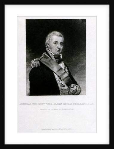 Admiral The Honourable Sir Alexeander Inglis Cochrane, G.C.B. by William Beechey