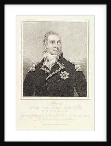 Admiral Lord Viscount Exmouth by Thomas Lawrence
