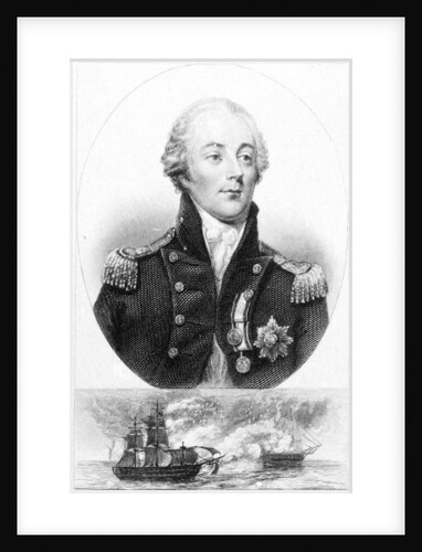Rear Admiral Sir James Saumarez, K.B. by Jean